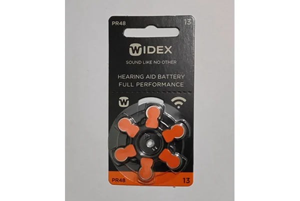 WIDEX HEARING AID BATTERY 13 NO